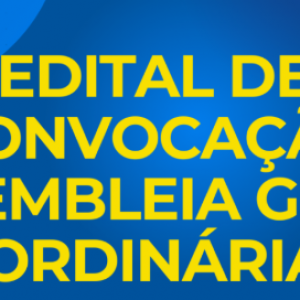 EDITAL CONVOCAÇÃO FMATRI ASSEMBLÉIA GERAL ORDINÁRIA, QUE SERÁ REALIZADA NO DIA 25 DE FEVEREIRO DE 2026 ÀS 18H. APRESENTAÇÃO, DISCUSSÃO E VOTAÇÃO DO MOVIMENTO FINANCEIRO (BALANÇO GERAL) DE JANEIRO A DEZEMBRO DE 2025