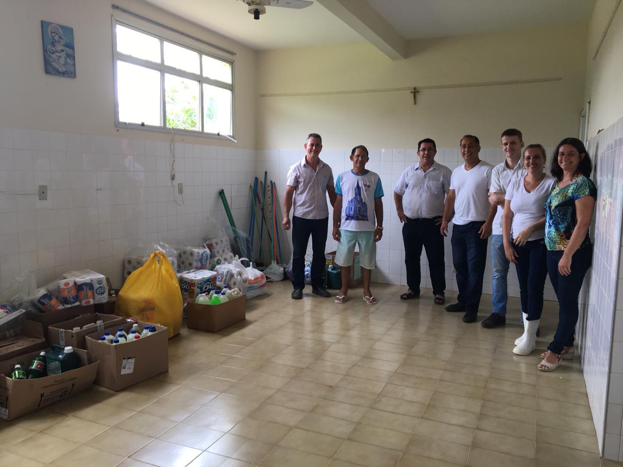 DOAÇÃO DE MATERIAIS E UTENSÍLIOS DE LIMPEZA