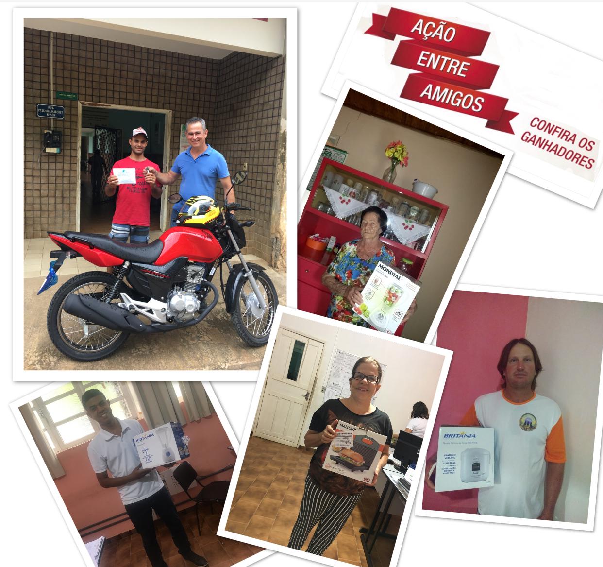 GANHADORES DOS PRÊMIOS REF: O SORTEIO BENEFICENTE AO HOSPITAL SÃO BRAZ NO DIA 17/11/2019