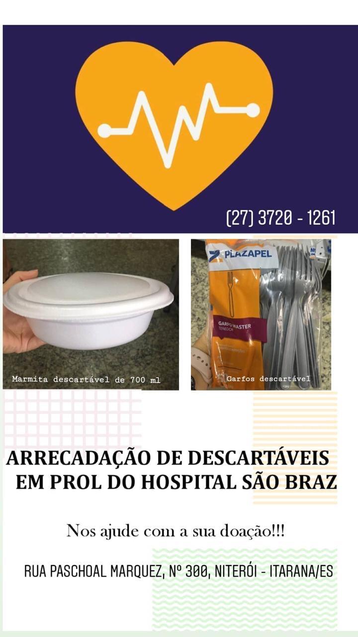 CAMPANHA DE ARRECADAÇÃO DE DESCARTÁVEIS