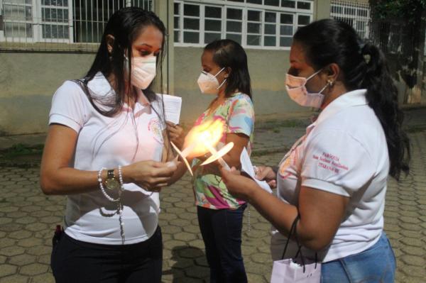 TERÇO DOS MINISTROS NO HOSPITAL SÃO BRAZ "MOMENTO DE FÉ E ESPERAÇA POR DIAS MELHORES"
